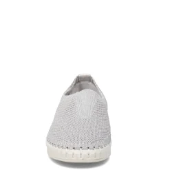 Eric Michael Sneakers & Athletic|Women's , Lucy Slip-On Silver