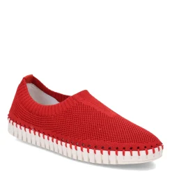 Eric Michael Slip-On Shoes|Women's , Lucy Slip-On Red Bean