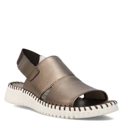 Eric Michael Sandals|Women's , Sola Sandal Pewter