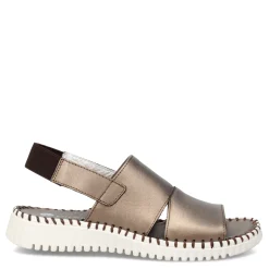 Eric Michael Sandals|Women's , Sola Sandal Pewter