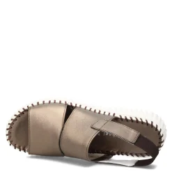 Eric Michael Sandals|Women's , Sola Sandal Pewter