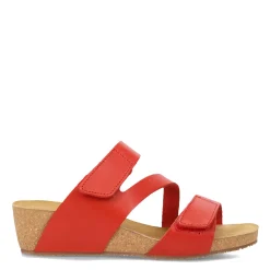 Eric Michael Sandals|Women's , West Sandal Red