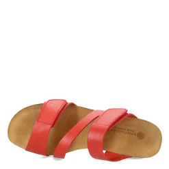 Eric Michael Wedges|Women's , West Sandal Red