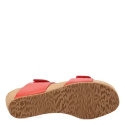 Eric Michael Wedges|Women's , West Sandal Red