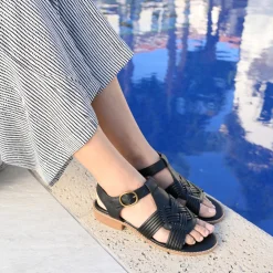 Eurosoft by Sofft Sandals|Women's , Naidley Sandal Black