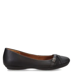 Eurosoft by Sofft Flats|Women's , Shaina Flat Black