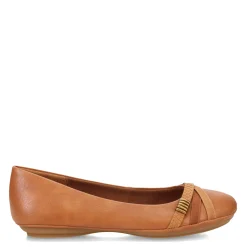Eurosoft by Sofft Flats|Women's , Shaina Flat Brown Tan