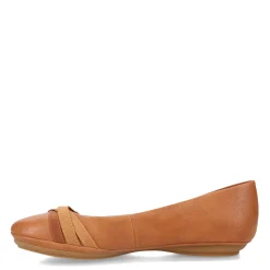 Eurosoft by Sofft Flats|Women's , Shaina Flat Brown Tan
