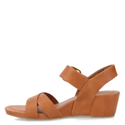 Eurosoft by Sofft Wedges|Women's , Rowe Sandal Medium Brown