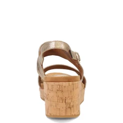 Eurosoft by Sofft Wedges|Women's , Kahley Sandal Gold