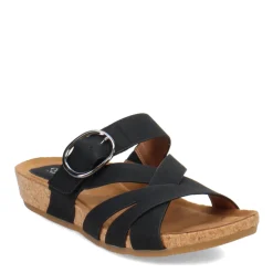 Eurosoft by Sofft Wedges|Women's , Gwenda Sandal Black