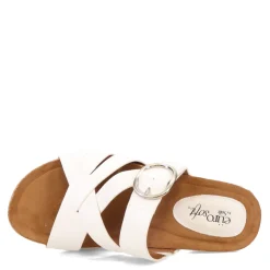 Eurosoft by Sofft Wedges|Women's , Gwenda Sandal White