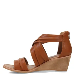 Eurosoft by Sofft Wedges|Women's , Ginnifer Sandal Brown