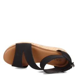 Eurosoft by Sofft Wedges|Women's , Franci Sandal Black
