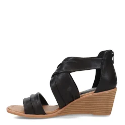 Eurosoft by Sofft Wedges|Women's , Ginnifer Sandal Black