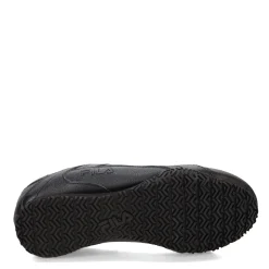 Fila Work & Safety|Women's , Memory Elleray 5 Slip Resistant Work Sneaker - Wide Width Black