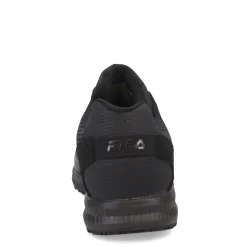 Fila Work & Safety|Women's , Memory Layers SR Work Shoe - Wide WIdth Black