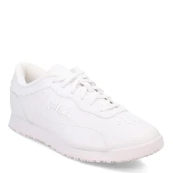 Fila Work & Safety|Women's , Memory Viable SR Work Sneaker - Wide Width White