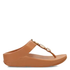 FitFlop Wedges|Women's Fit Flop, Halo Thong Sandal Light Tan