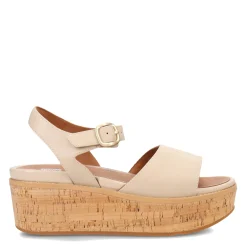 FitFlop Sandals|Women's , Eloise Cork Wrap Strap Sandal Beige