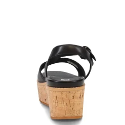 FitFlop Sandals|Women's , Eloise Cork Wrap Strap Sandal Black