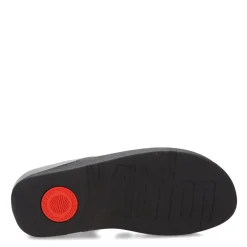 FitFlop Sandals|Women's , Fino Bauble Toe-Post Sandal Pewter Black