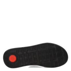 FitFlop Wedges|Women's , F-Mode Luxe Leather Flatform Cross Slide Tan