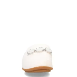 FitFlop Slip-On Shoes|Women's , Gracie Beaded Circle Mule Urban White