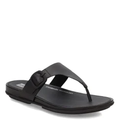 FitFlop Sandals|Women's , Gracie Toe-Post Sandal Black