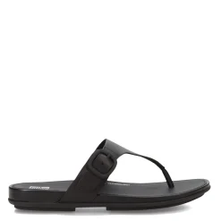 FitFlop Sandals|Women's , Gracie Toe-Post Sandal Black