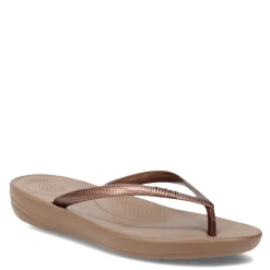 FitFlop Sandals|Women's , iQushion Flip-Flop Bronze