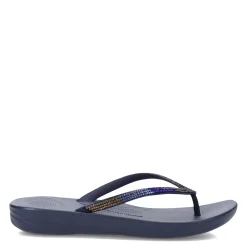 FitFlop Sandals|Women's , iQushion Flip-Flop Midnight Navy