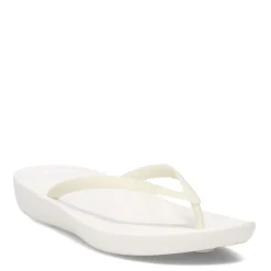 FitFlop Sandals|Women's , iQushion Flip-Flop Urban White