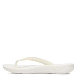 FitFlop Sandals|Women's , iQushion Flip-Flop Urban White