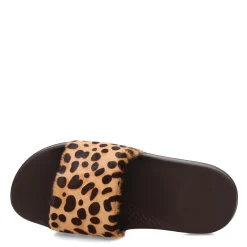FitFlop Sandals|Women's , iQushion Slide Sandal Leopard