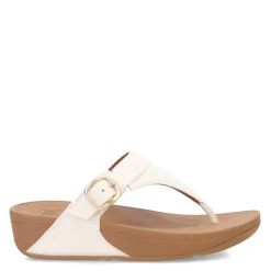 FitFlop Sandals|Women's , Lulu Adjustable Thong Sandal Urban White