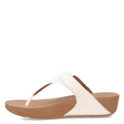 FitFlop Sandals|Women's , Lulu Adjustable Thong Sandal Urban White