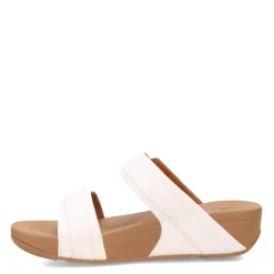 FitFlop Sandals|Women's , Lulu Adjustable Buckle Slide Sandal Urban White