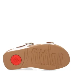 FitFlop Sandals|Women's , Lulu Adjustable Buckle Slide Sandal Urban White