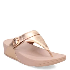 FitFlop Sandals|Women's , Lulu Adjustable Thong Sandal Rose Gold