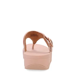FitFlop Sandals|Women's , Lulu Adjustable Thong Sandal Rose Gold