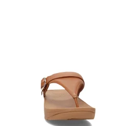 FitFlop Sandals|Women's , Lulu Adjustable Thong Sandal Light Tan