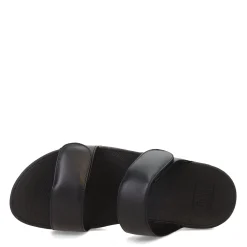 FitFlop Sandals|Women's , Lulu Adjustable Strap Slide Sandal Black