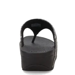 FitFlop Sandals|Women's , Lulu Glitter Thong Sandal Silver