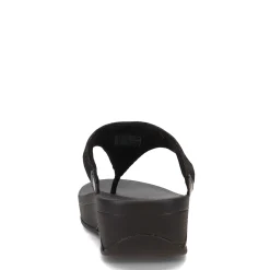 FitFlop Sandals|Women's , Lulu Shimmerlux Thong Sandal Black
