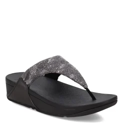 FitFlop Sandals|Women's , Lulu Thong Sandal Black