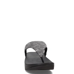 FitFlop Sandals|Women's , Lulu Thong Sandal Black