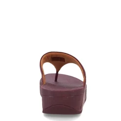 FitFlop Sandals|Women's , Lulu Thong Sandal Mauve Wine
