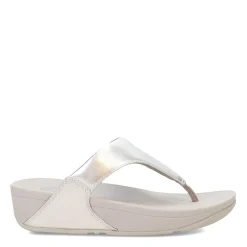 FitFlop Sandals|Women's , Lulu Thong Sandal Silver
