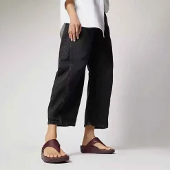 FitFlop Wedges|Women's , Lulu Thong Sandal Mauve Wine